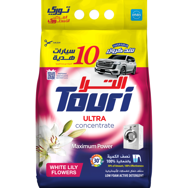 توري ألتــــرا مسحوق غسيل ملابس اتوماتيك -   4 كغم
